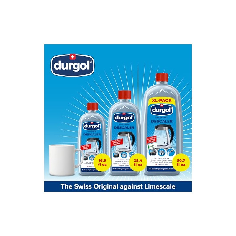 Durgol Universal Multi-Purpose Descaler for Household Items