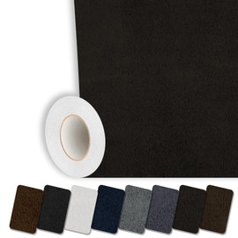 Shagoom Suede Repair Patch, 17X79 Inch Fabric Large Repair Tape, Self-Adhesive Fabric Patches for Furniture, Sofa, Car Interior, Shoes, Hand Bag, Clothing(Coffee, 17X79 Inch)