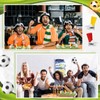 Simgoing 4 Set Soccer Centerpieces Soccer Table Decor 12 *