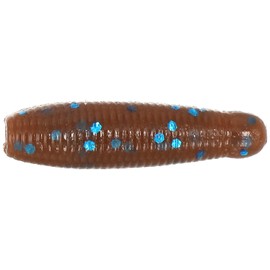 Smith LTD #131 Worm Gary Yamamoto Imo Glove 2.0 inches (50 mm), Approx. 0.2 oz (5.7 g), Cinnamon/Blue Flake