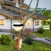 Fafeicy Garden Animal Statues, Light Resin Animal Statues for Outdoor