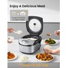 COMFEE' Rice Cooker 12 Cups Cooked/6 Cups Uncooked, Portable Non-Stick