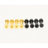 INSTSK8 Axle Nut Set Skateboard Skateboard Hexagon 1 Inch Screw