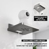 HZBL-LP Floating Shelves, Metal Wall Shelf for Wall Storage, for
