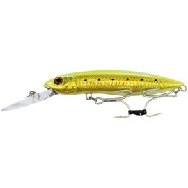 SEABUZZ Power Minnow Wobbler for Pike & Zander & Perch 33 g 12 cm Flat Runner 3.5-4 m - 2 Treble Hooks Fishing Lures - Predator Fishing Bait - Artificial Bait - Pike Bait - Fishing Lures - Fishing