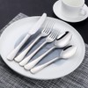 Buyer Star Luxury Flatware Set for 1 -Stainless Steel Hammered