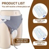 Wearable Urine Collector Set with Urine Catheter Bag (1000ml &
