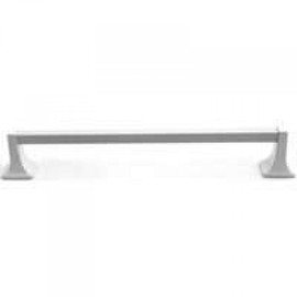 MINTCRAFT Square Towel Bar, 18-Inch, White