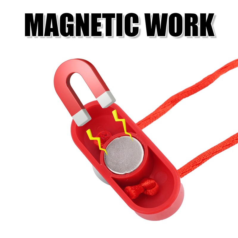 Treadmill Magnet Safety Key Replacement, 1.7x0.7in Magnetic Safety Switch Universal