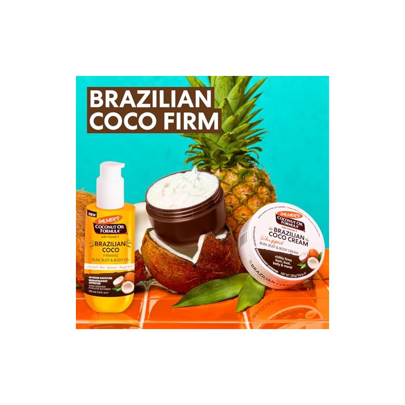Palmers Coconut Oil Formula Brazilian Coco Kit - Crema Reafirmante