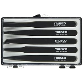 TRUSCO(トラスコ) プラスチック製ピンセット5本組セット TPP-25-SET