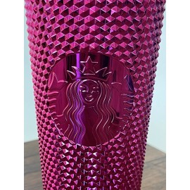Starbucks 2022 Christmas Sangria Bling Venti Studded Tumbler Cold Cup NEW