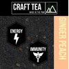 Revival Tea Company Ginger Peach Tea - Black Tea Blend