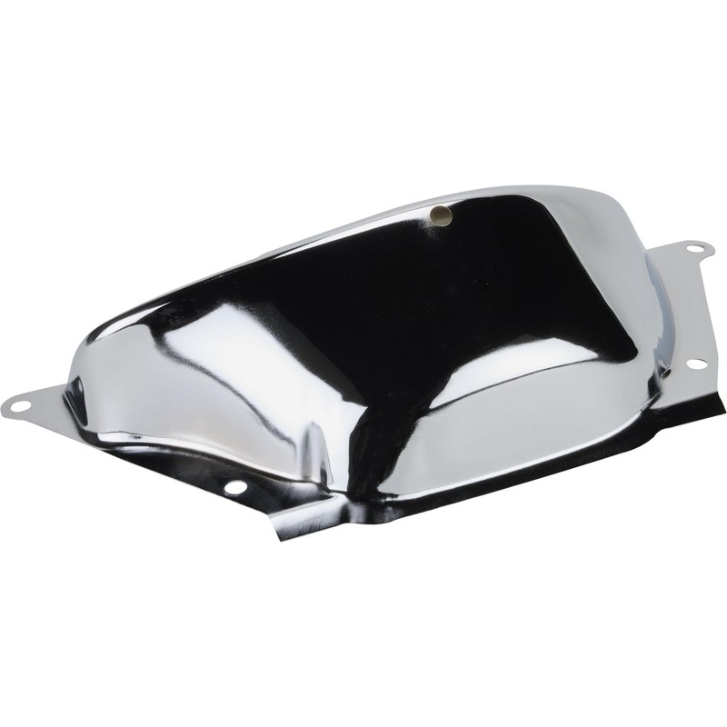 Speedway Motors Black Steel Flexplate Inspection Cover with Heavy Duty