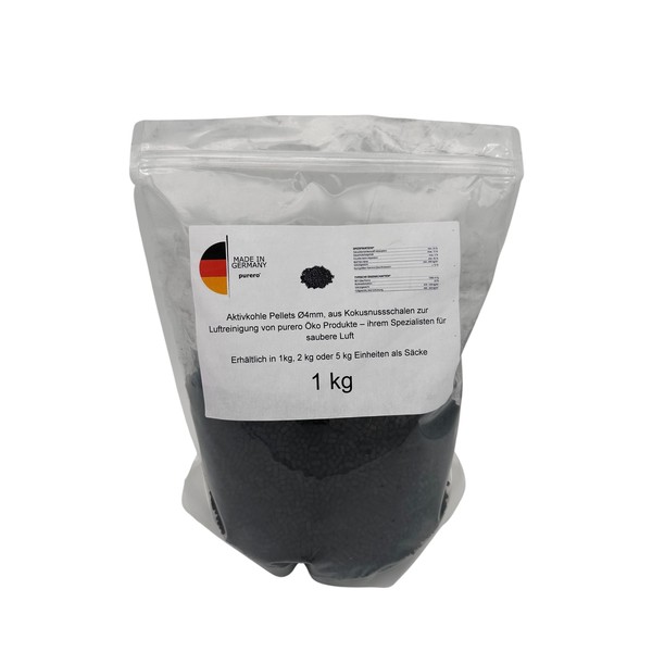 purero Activated Carbon Pellets 4 mm Packed in Various Units