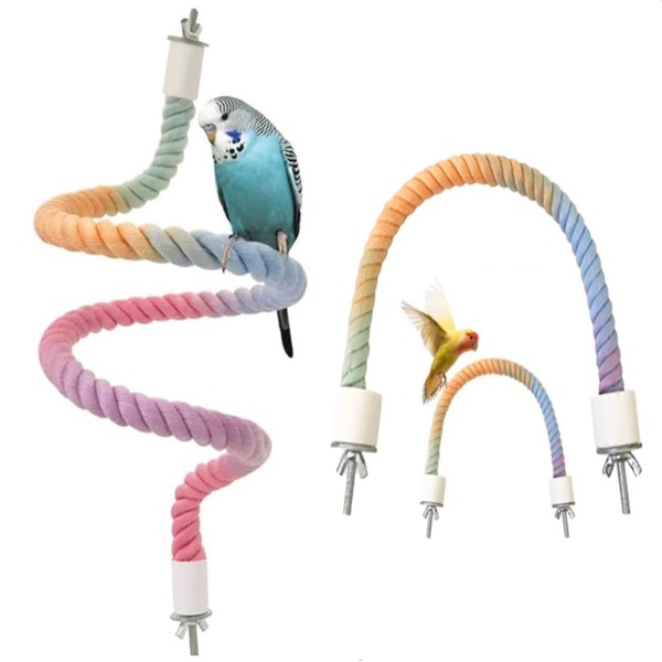 3 PCS of Bird perches Gradient Ropes, Used as Climbing