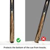 Set of 3 Snooker Cue Butt Protectors, Cue Bottom Cover