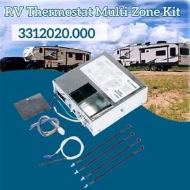 3312020.000 RV Thermostat Multi-Zone Kit Compatible with Dometic Comfort Control Center II (CCC2) Air Conditioners Mustrod