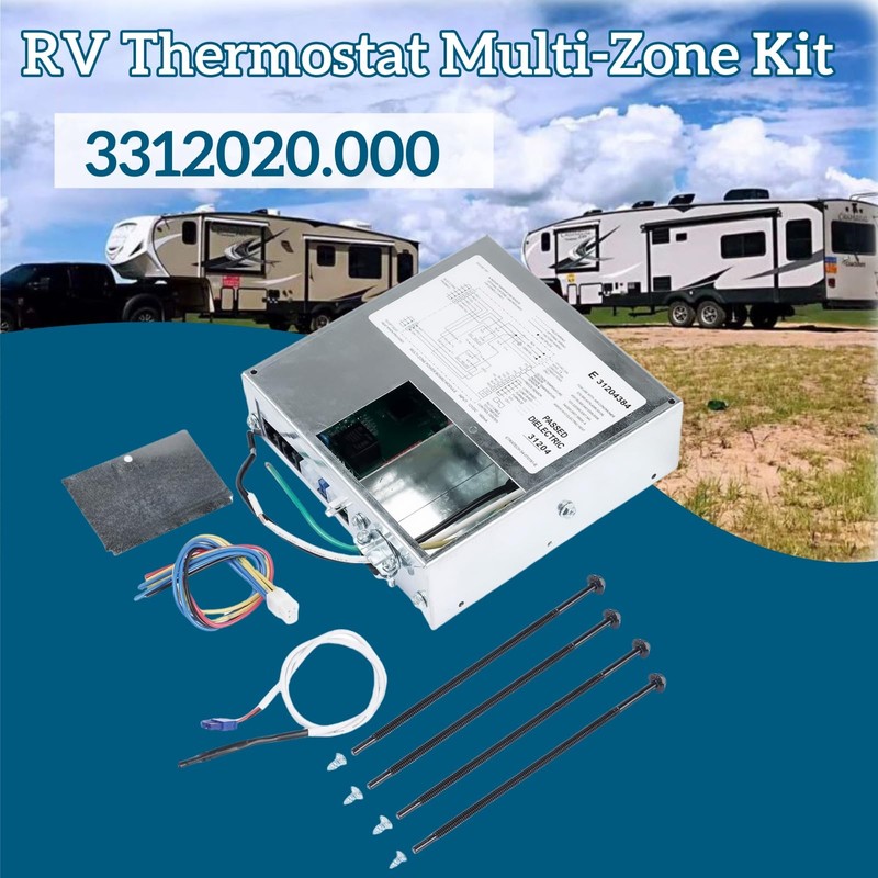 3312020.000 RV Thermostat Multi-Zone Kit Compatible with Dometic Comfort Control