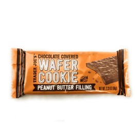 Trader Joe’s Chocolate Covered Wafer Cookies with Peanut Butter Filling (4pack)