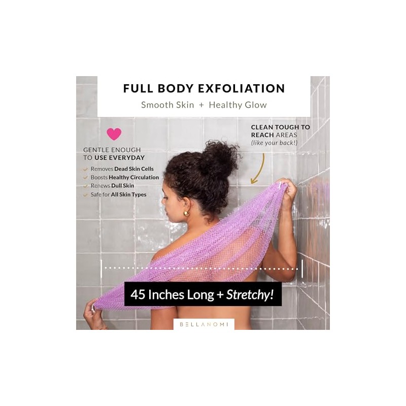 Bellanomi Esponjas exfoliantes africanas BELLANOMI Sapo (paquete de 2) –