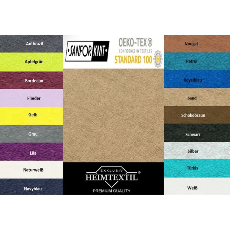 Exclusive home textile terry towelling fitted sheet premium brand., sand,
