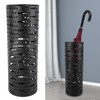 Umbrella Holder Rustproof Waterproof Space Saving Fashionable Hollow Round Metal
