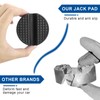 Trolley Jack Rubber Pad,Car Jack Pad Slotted Trolley Jacking Rubber