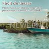 Red de pesca Neween de 6 pies con trampa para