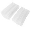 100 Packs Wax Melt Clamshell Molds Containers Clear Empty Plastic
