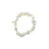VIE Naturals Gemstone Chip Stretch Bracelet, White Agate, One