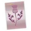 CraftStar Scottish Thistle Stencil - National Emblem of Scotland (A5