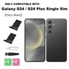 2 PCS for Galaxy S24 S24+ Single SIM Card Tray