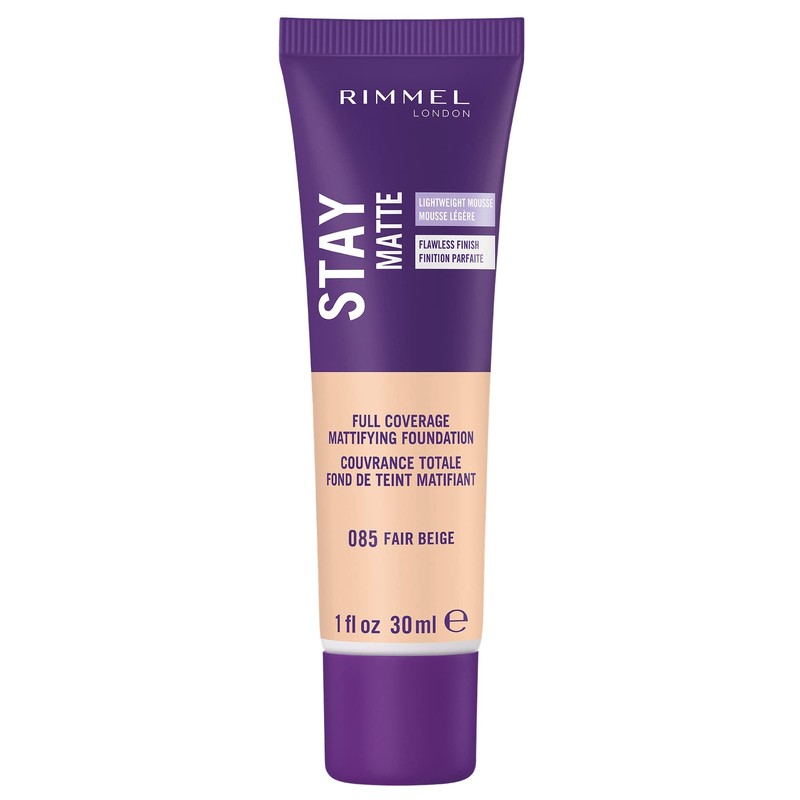 Rimmel London Stay Matte Liquid Mousse - 085 Fair Beige