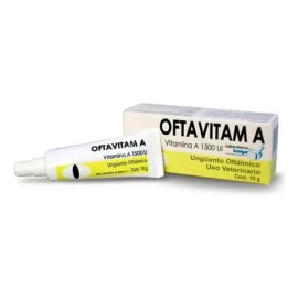 Oftavitam A Ungüento Oftalmico Para Perro/gato De ** 10 G **