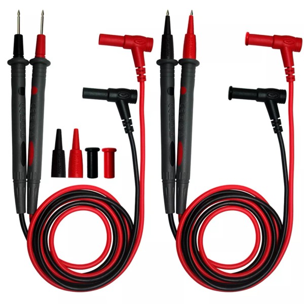 AideTek 2 X AideTek long-lasting silicone rubber wire test leads