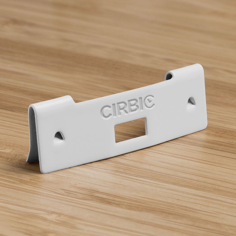 10 Vertical Blind Vane Repair Clips (10, White)