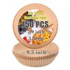 GOAUS Air Fryer 150 Pcs Round Paper Liners Disposable Large