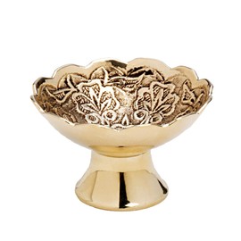 NKlaus Incense Bowl Brass Diameter 6 cm