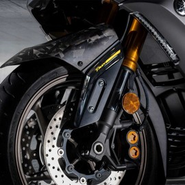 labelbike - 3D Resin Sticker for Scooter Fenders, Compatible with Yamaha Tmax 560 20Th Anniversary 2021