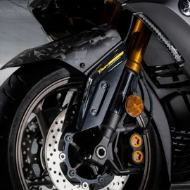 labelbike - 3D Resin Sticker for Scooter Fenders, Compatible with Yamaha Tmax 560 20Th Anniversary 2021