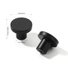 khtumeware 10 Pack Cabinet Knobs Black Kitchen Cabinet Knobs Round