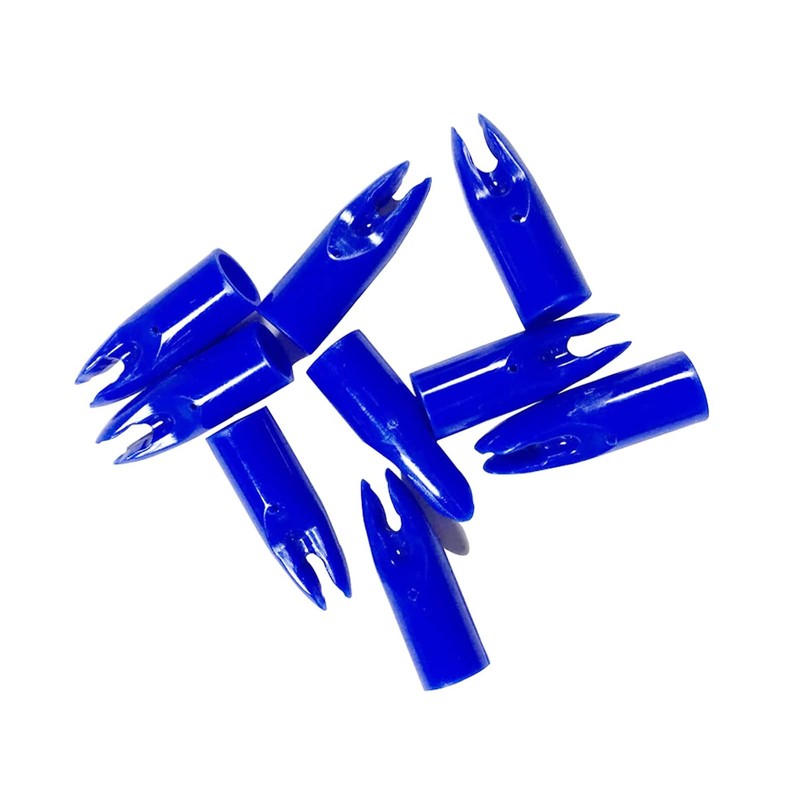 Lamehfyo 50 Pack Archery Arrow Nocks Plastic Nocks Replacement Arrow