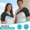 FiteEase Shoulder Massager with Heat, Heated Shoulder Brace with Red