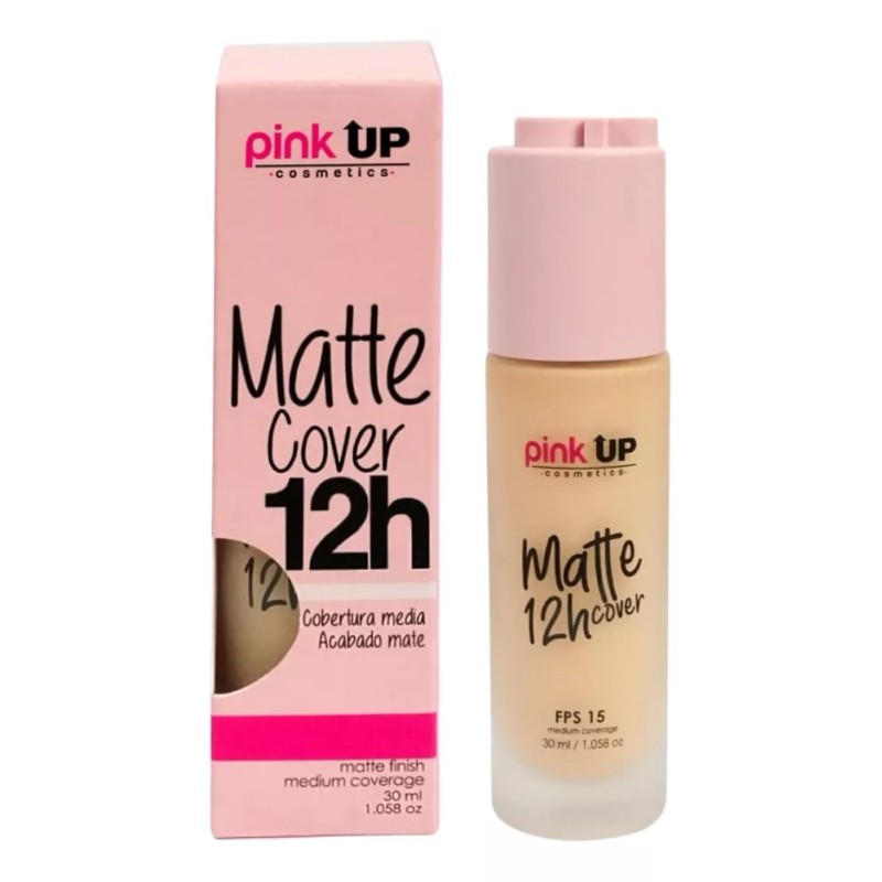 Pink Up Kit Maquillaje Matte Cover Pink Up 12 Horas