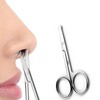 Erioctry Premium Nose Hair Scissors Rounded Stainless Steel Facial Hair