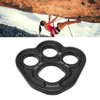 Ongwan 50kN Aluminum 3 Hole Rescue Aerial Work Climbing Rock
