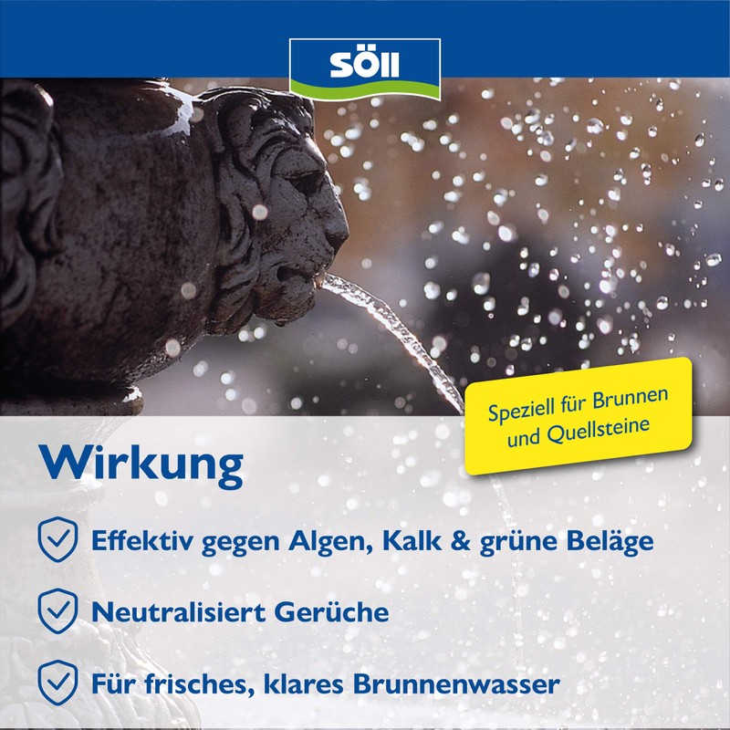 Söll 31150 Fountain Clear 500 ml