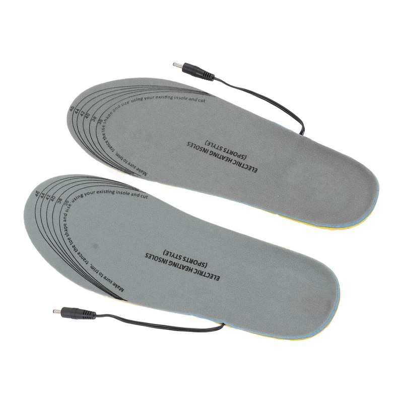 Heated Insoles USB Rechargeable Eletric Foot Warmer for Outdoor Hunting
