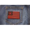 Ivamis Gadsden American Flag Red Black Patch- 3.5x2.2 inch -